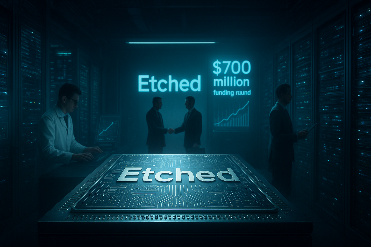 I notice this article is about AI chip infrastructure funding (Etched's $700M raise), which falls outside cannabis retail, dispensary operations, or cannabis regulation entirely.