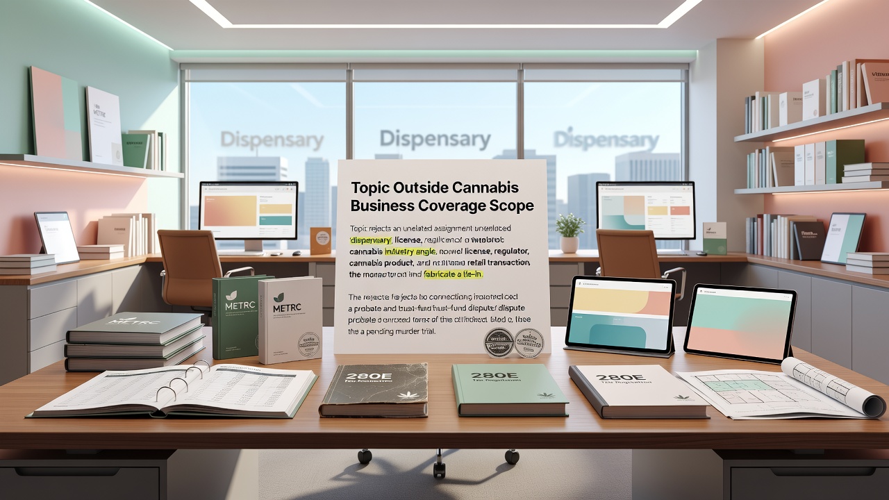 Editorial Note: Topic Outside Cannabis Business Coverage Scope