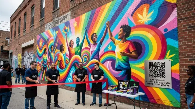 Cannabis Retailers Fund Public Art to Back LGBTQ+ Youth Services